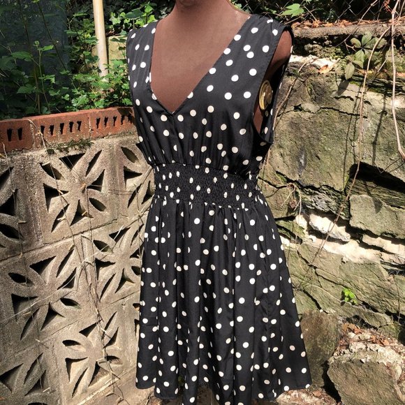 heart polka dot dress